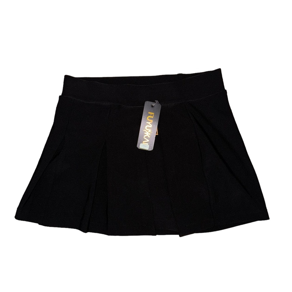 Minimalist Mini Skirt In Black // L